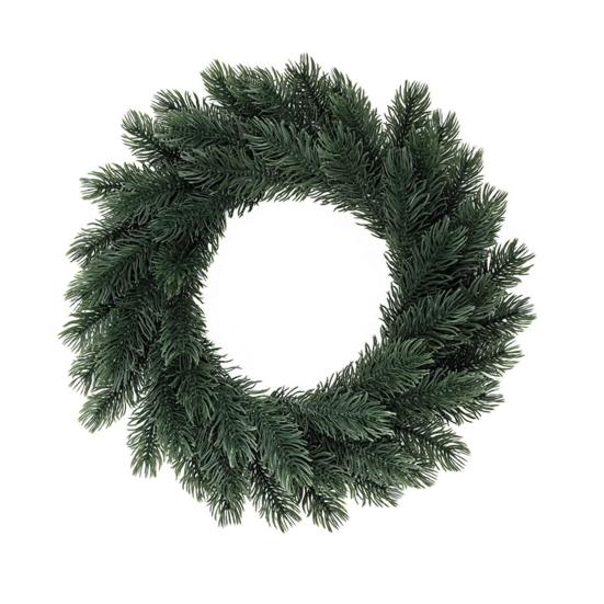 Christmas Pine And Cedar Wreath Winter Faux Greenery Wreath Holiday Fake Cedar Wreath for Indoor Outdoor Front Door Farmhouse Decoration
