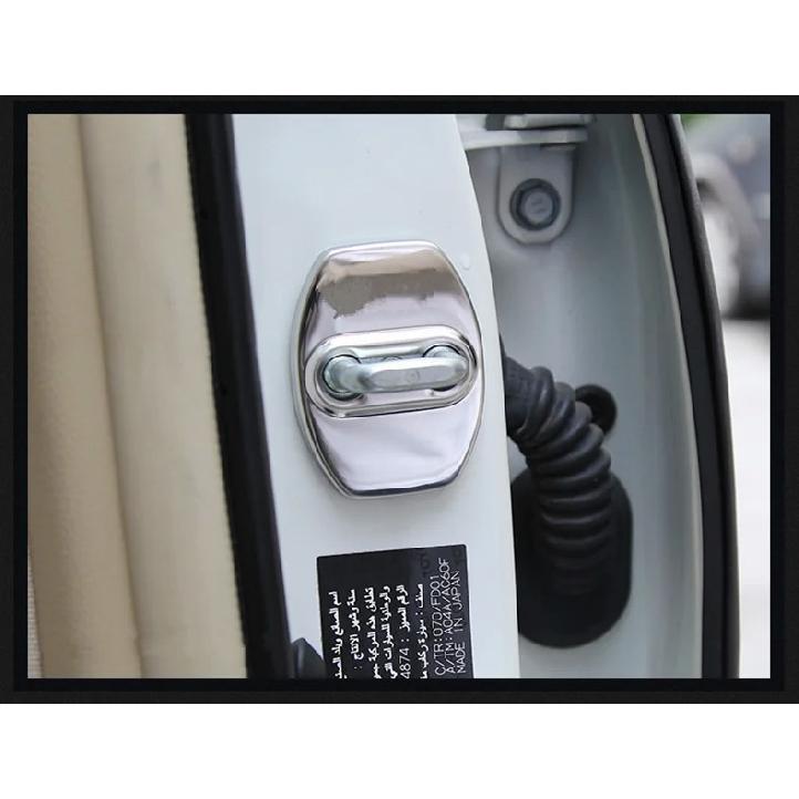 Door Lock Protection Cover for Toyota Land Cruiser Prado 120 150 2003 -2009 2010-2013 2014-2017 2018   Accessories