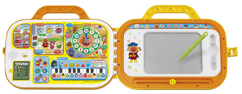 Joy Palette Anpanman Drawing Piano Educational Kindergarten Bag (JOYPALETTE) Lots!