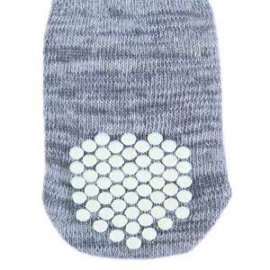 Chaussettes Pour Chiens TRIXIE - Taille XS-S - Coton Anti-dérapant - Gris