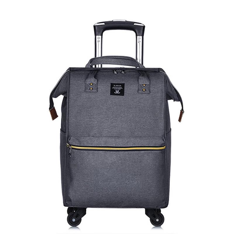 Li Shen Oxford Cloth Rolling Luggage & Backpack Set 16 Inch