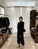 Women's Korean Stand Collar Zipper Knit Cardigan - Autumn/Winter Solid Color Sweater Coat