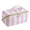 Polka Dot/Striped Women's Cosmetic Bag Vintage Travel Cosmetic Case  Makeup Accessory