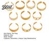 Antioxidant Toe Ring 10Pcs Adjustable Set Vintage Heart & Leaf