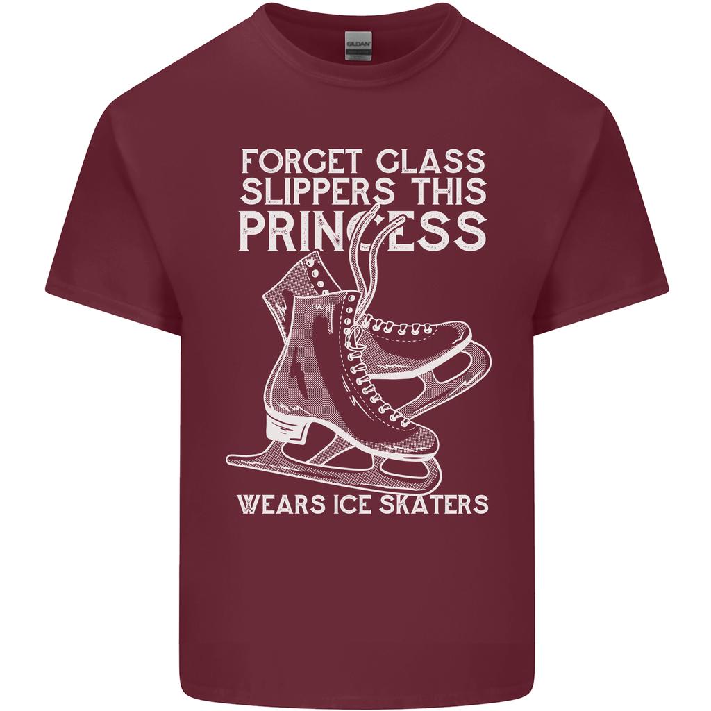Funny This Princess Wears Ice Skates Skater Unisexs Light Cotton TShirt