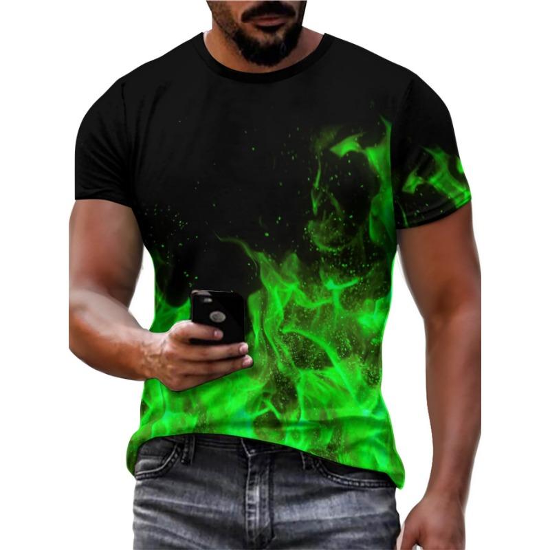 Printed T-shirt casual fashion short-sleeved breathable and comfortable top
