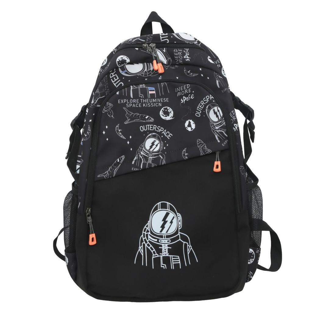 School bag male ins trendy cool high school student style personalized graffiti middle back