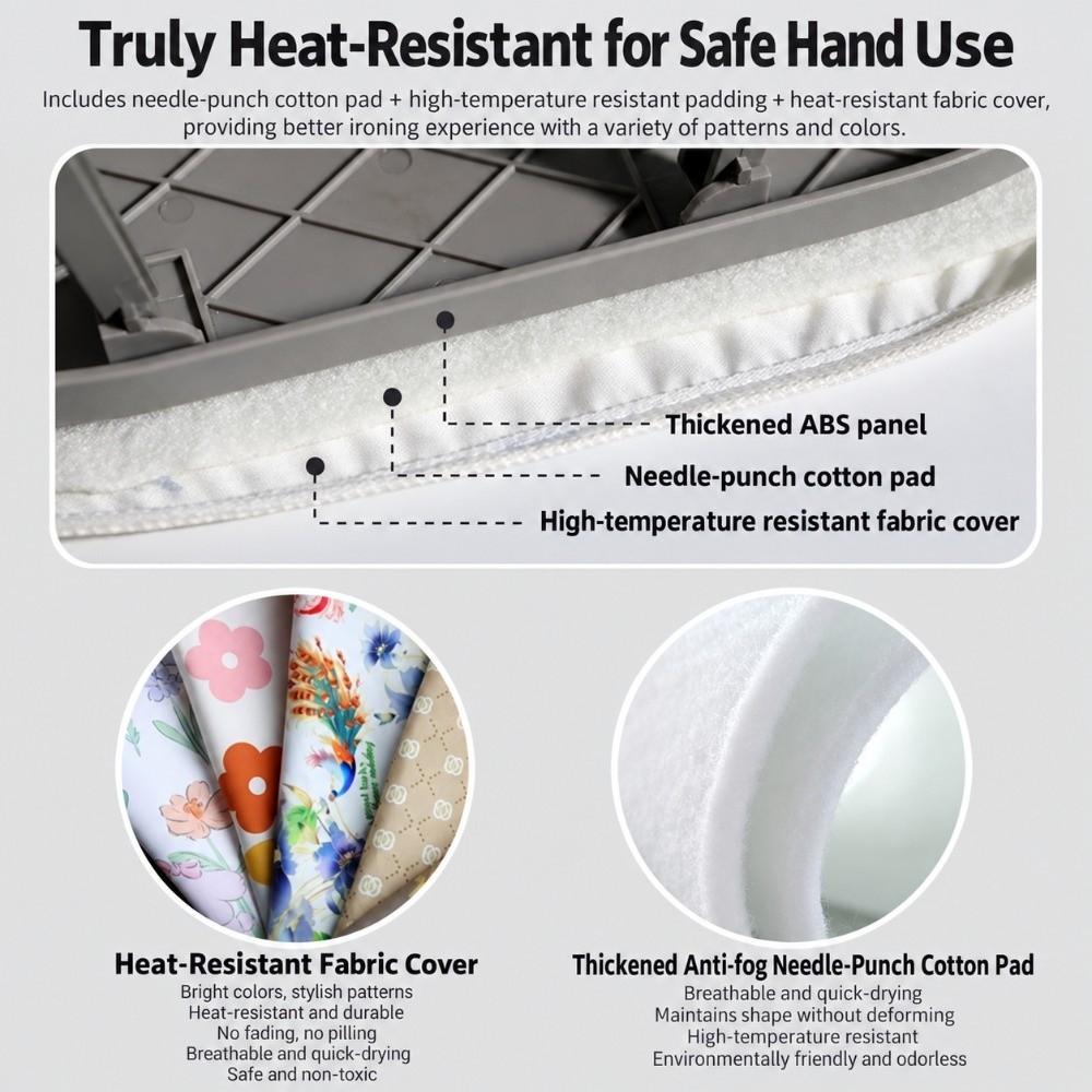 Heat Resistant Mini Ironing Board Foldable Small Ironing Board Rack New Sleeve Ironing Board