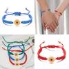 Handgefertigtes Sonnenblumen-Freundschaftsarmband mit floralem Design für Frauen und Paare
