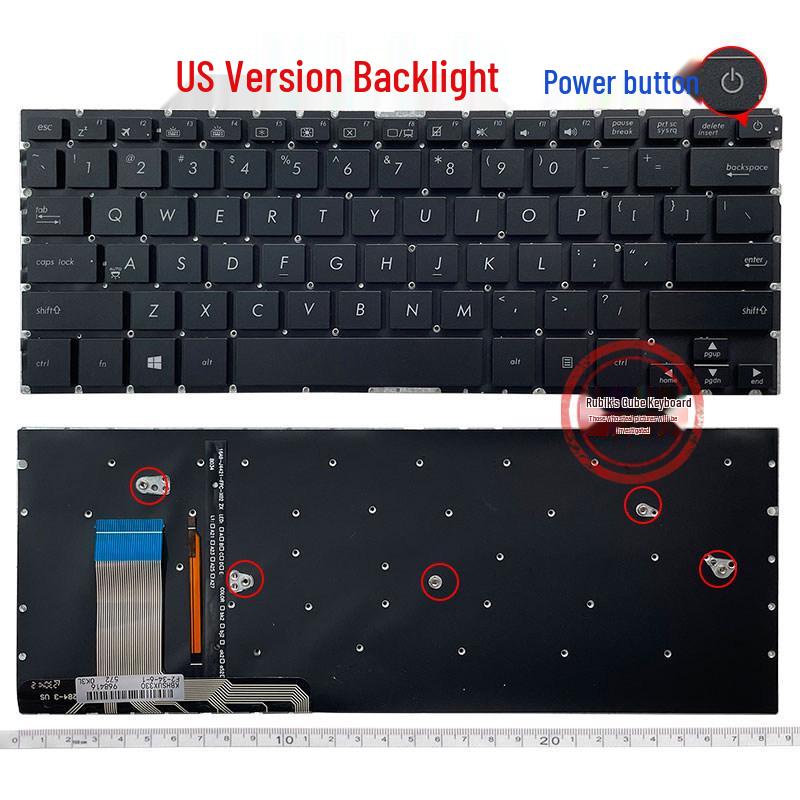 Совместимая клавиатура для моделей ASUS UX330, UX330UA, UX330C/CA, UX305/LA/FA, U3000C/CA