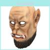 Máscara de Orc Aterrorizante do World of Warcraft em Resina para o Halloween e Eventos Festivos