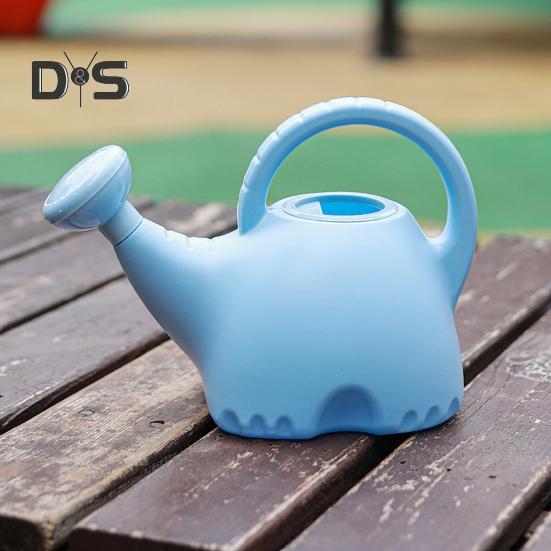 1,5 l konewka kreskówkowy słoń konewka dziecięca butelka do podlewania ze zdejmowaną słuchawką prysznicową do drzewek bonsai, roślin domowych, biurkowych
