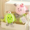 Lifelike Tennis Ball Plush Toy Cute Green / Pink Tennis Props Stuffed Pillow Soft Creative Doll Gifts Kawaii Room Decoration