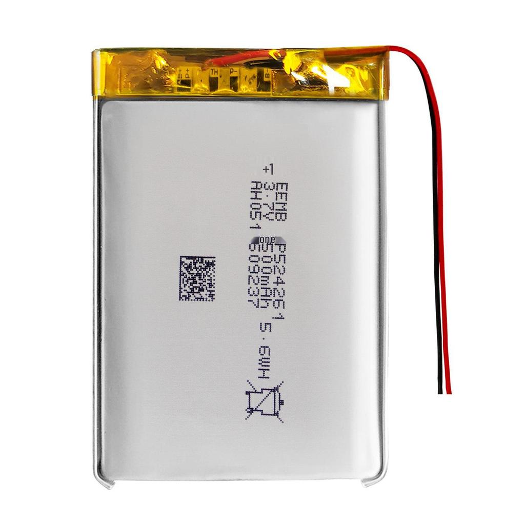 LP524261 Lithium Polymer Battery 1500mAh 3.7V Soft Pack Cell