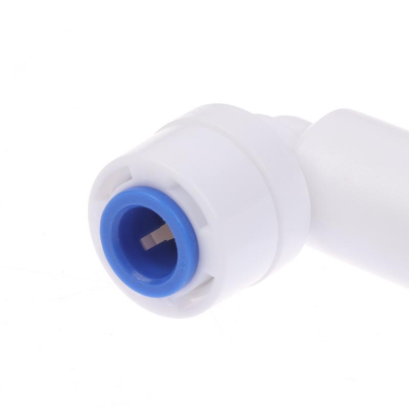 Single-Piece Check Valve Connector 1/4" Check For Valve Push In For Non Return Water Reverse Osmosis System Filters
