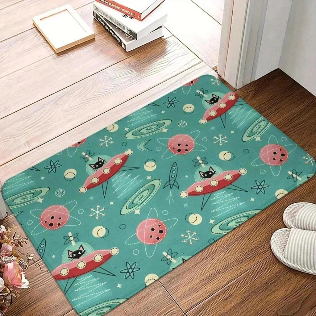 1 szt. Dywanik kuchenny z wzorem koguta Maty drzwiowe antypoślizgowe Pop design Dywanik łazienkowy Mata łazienkowa Dywan do domu Zlewu Dekoracja pralni