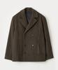 Anytime Loreak Anemone Pea Coat - Cocoa