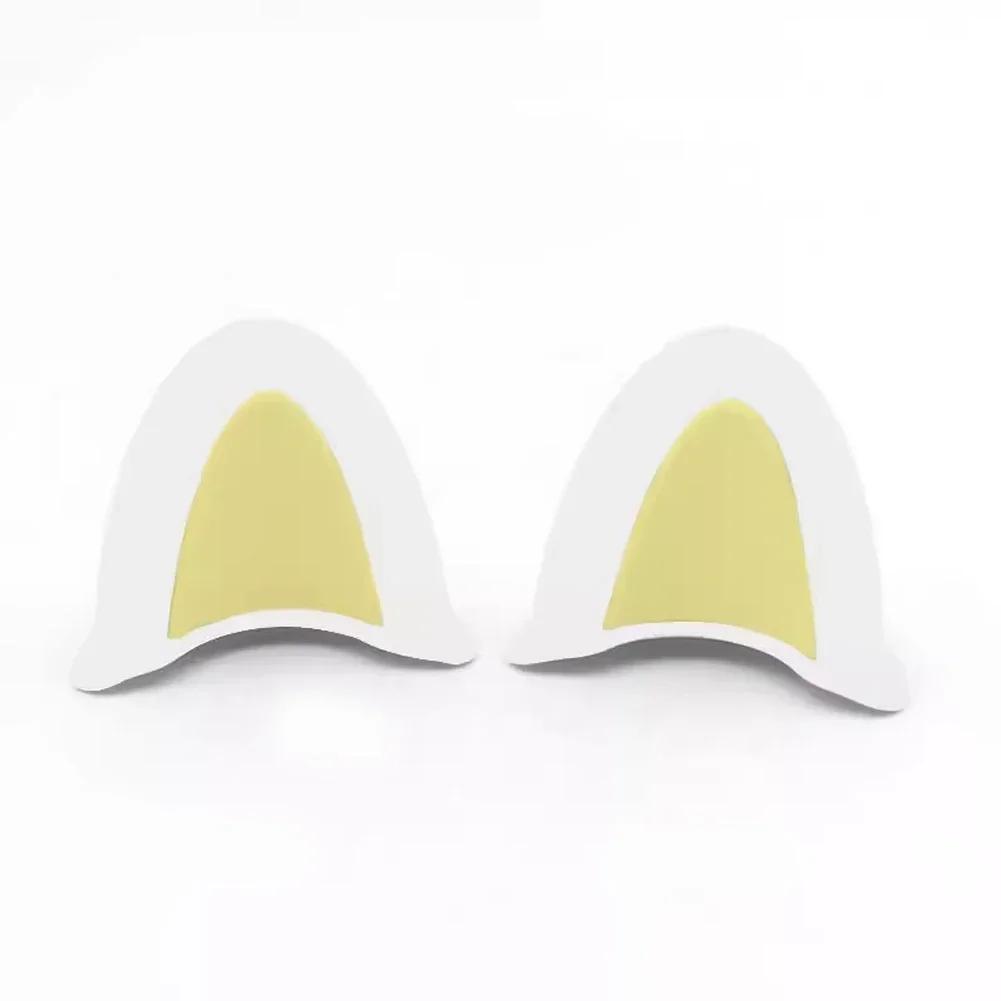 2pcs Cute Motorcycle Helmet Cat Ears Electric Car Motocross Stickers Driving Styling Universal Helmet Decoration Accessories