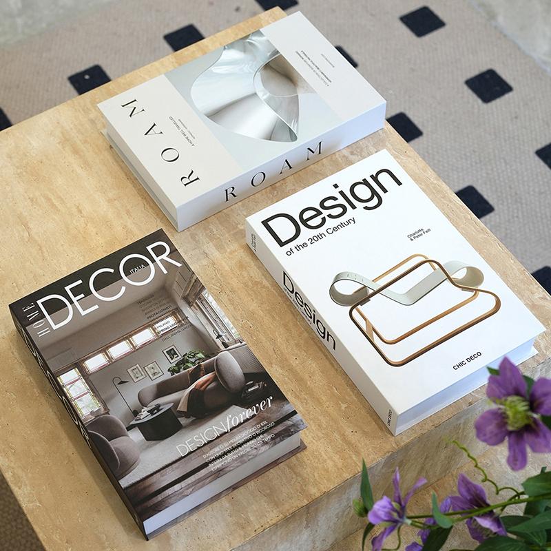 Fake Books Ornament Shooting Props Simple Decorative Book Coffee Table Decoration Bookshelf Decor