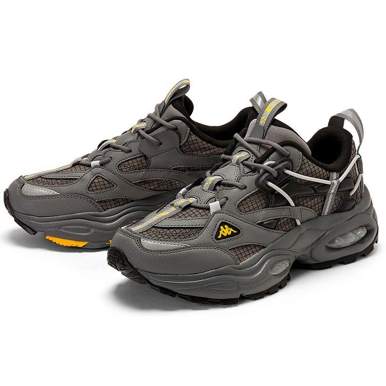 Kappa Functional Deconstruction Casual Retro Shock Absorption Non-Slip Wear-Resistant Low-Top Dad Shoes Unisex Sneakers K0CY5MC03-1108