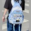 Student Backpack with A Panda Print