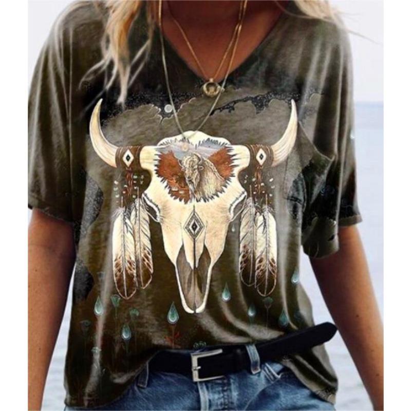 

Женская футболка с V-образным вырезом, с 3D-принтом с рисунком бабочки, модная футболка с коротким рукавом с принтом XS