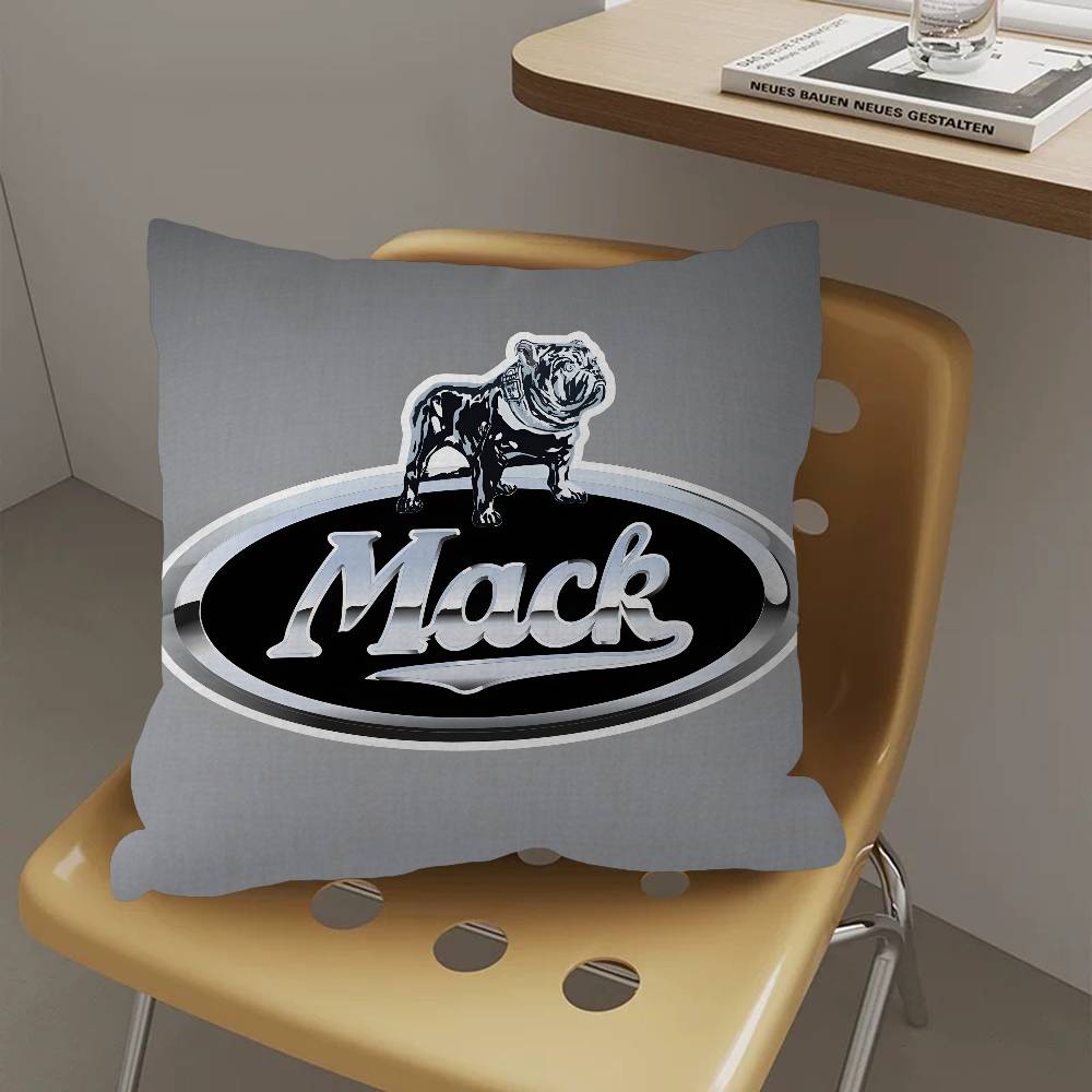T-Truck Car M-MACKs Logo Pillow Anime Pillow Sofa Bed Head Pillow Cover Cushion Cover 45x45 cm Fashion
