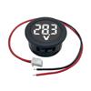 New DC 4-100V LED Digital Display Circular Two-wire Voltmeter DC Digital Voltmeter Head Display Reverse Connection Protection