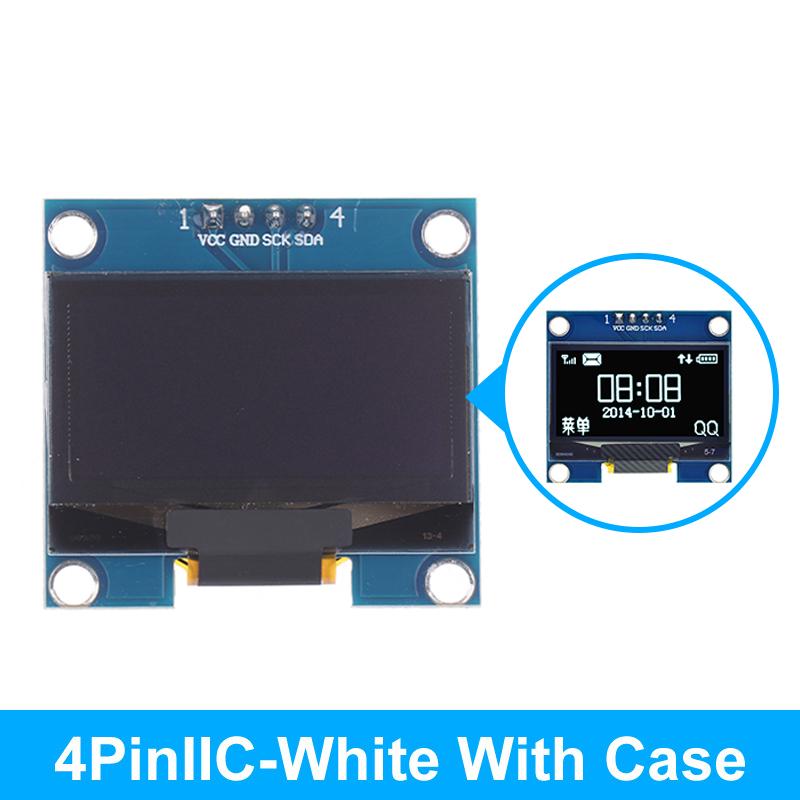 1 Stück 1,3 Zoll OLED-Modul Spi/Iic Kommunikation Weiß/Blau Farbe 128x64 1,3 Zoll OLED LCD LED-Display-Modul 1,3" OLED-Modul
