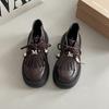 Design fringed women's heightening loafers British style fashion autumn and winter comfortable versatile platform small leather shoes single shoes