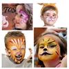 Professional Body Paint Face Palette, 8 Grids Pigment for Art Painting, Water Makeup Soluble Halloween Costume Party Festival Stage Cosplay