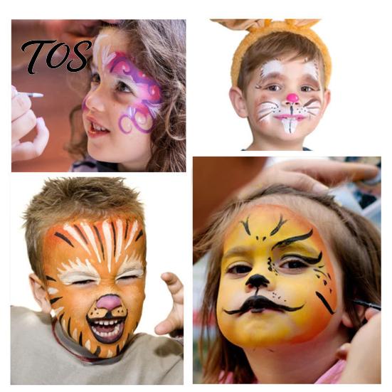 Professional Body Paint Face Palette, 8 Grids Pigment for Art Painting, Water Makeup Soluble Halloween Costume Party Festival Stage Cosplay