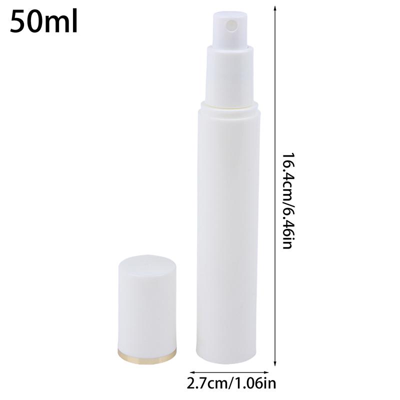 For Lotion Cream Gel Travel Bottling Container Plastic Airless Pump Bottle 15ml 30ml 50ml Vacuum Press Spray Bottle