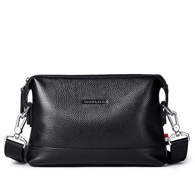 BOSTANTEN Men's Leather Crossbody Shoulder Bag