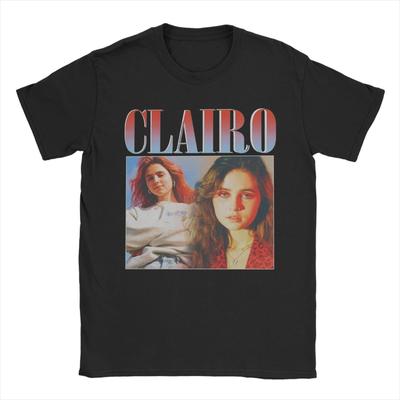 Men's Clairo Singer T Shirts  Pure Cotton Clothing Creative Short Sleeve Crew Neck Tee Shirt Gift Idea T-Shirt