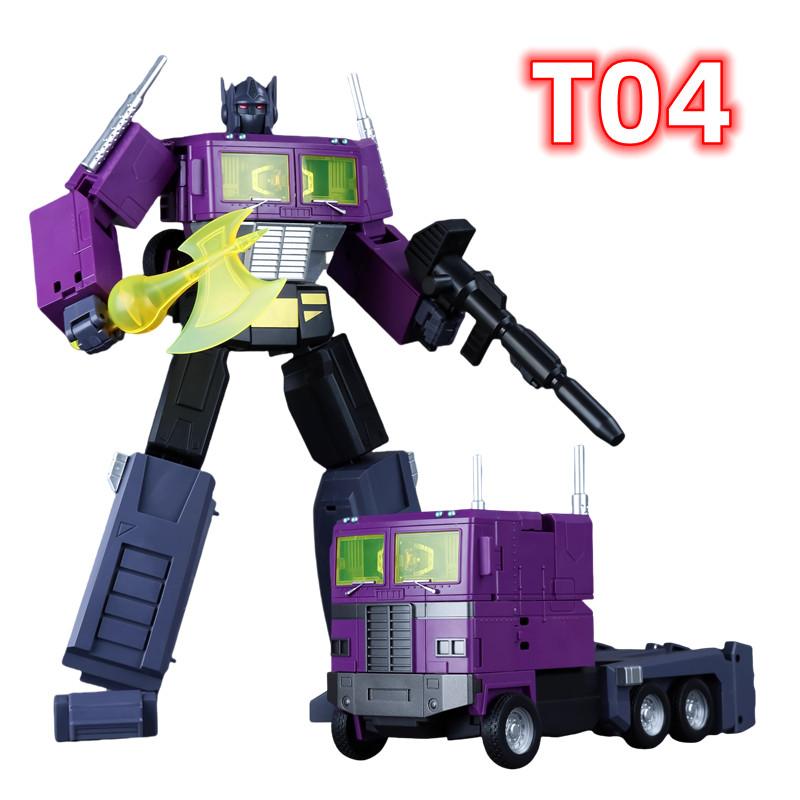 Non-Toxic 30Cm Transformable Robo Toy Masterpiece G1 Animated Version Ultra Magnus Optimus Prime Action Figure Collection Robot Gifts Toys