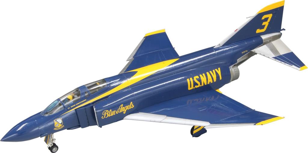 Fine Molds 1/72 Jet Aircraft Series American F-4J Blue Angels Plastic Model FX03 (Airplane)