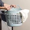 Large Handheld Multi-Purpose Storage Basket for Laundry, Clothes, and Vegetables - Japanese/Korean Style