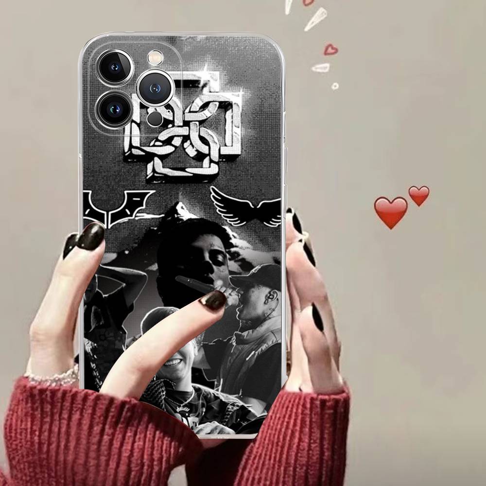 Fashion Rapper DUKI TPU Silicone Case for IPhone 11 12 13 14 15 16 17 Pro Max Shockproof Clear Back Cover
