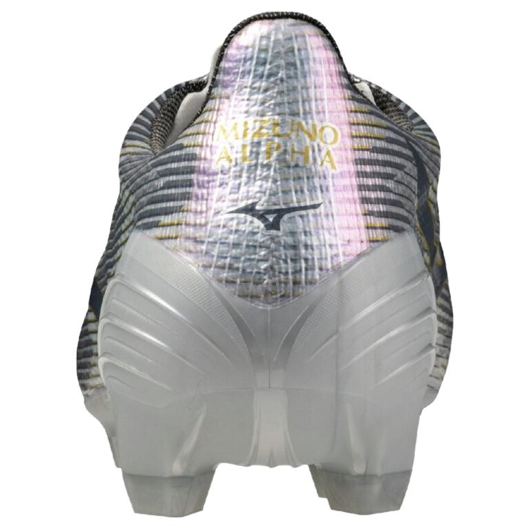 Mizuno Alpha 2 Pro Soft Comfortable Non-Slip Durable Soccer Shoes Unisex Soccer Shoes Silver P1GA256404
