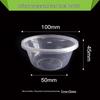 Disposable Round Takeaway Food Containers