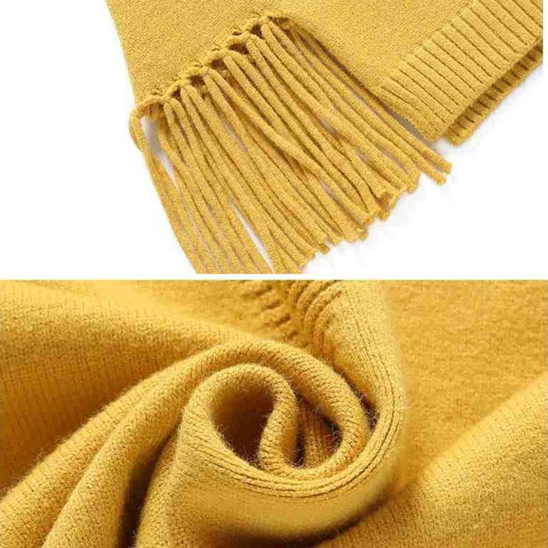 Spring and Autumn Korean Version of The V-neck Solid Color Knit Sweater Vest Women Loose Pullover Hem Fringed Waistcoat