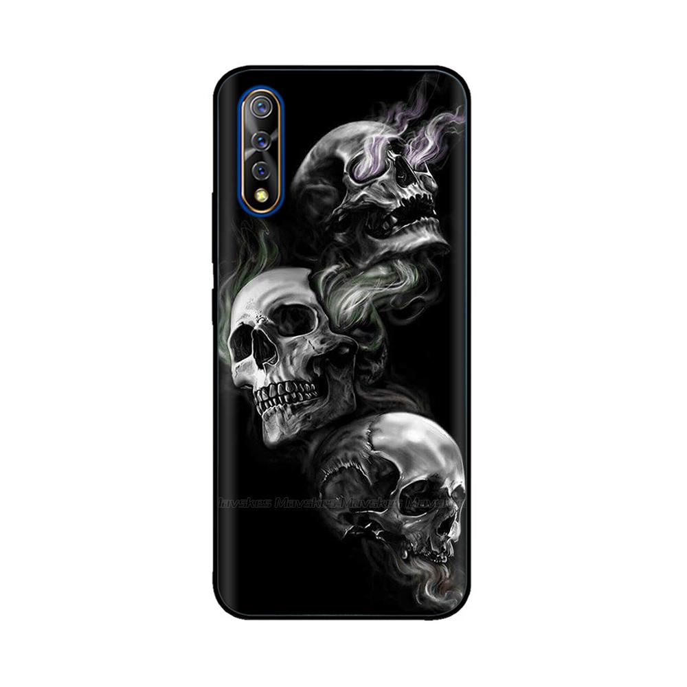 Handyhülle für Vivo V17 Neo Weiche TPU-Silikon-Rückseite für Vivo S1 1907 6,38" V17Neo V 17 neo Schützende bedruckte Hülle