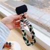 Cute Coloful Knitted Gold Wire Lanyard Phone Strap Keycord Hanging Trousers Accessories Stylish Anti-loss Keychain Wrist Rope