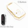 3 5 Bottons Tpu Smart Car Key Case Key Shell For Kia K3 Kx3 Kx7 K5 Sportage Carnival Mpv Kia Remote Key Cover K8 Accessories