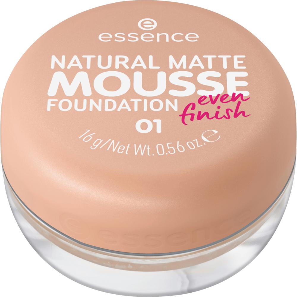 Essence Foundation Soft Touch Mousse 01 Matte Sand 16G