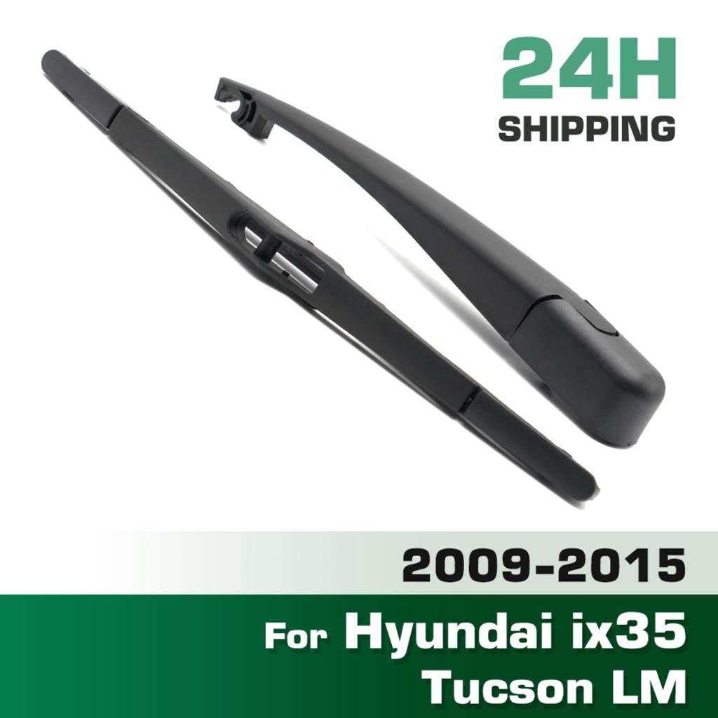 Wiper 12" Rear Wiper Blade & Arm Set Kit For Hyundai ix35 Tucson LM 2009 - 2015 Windshield Windscreen Tailgate Window