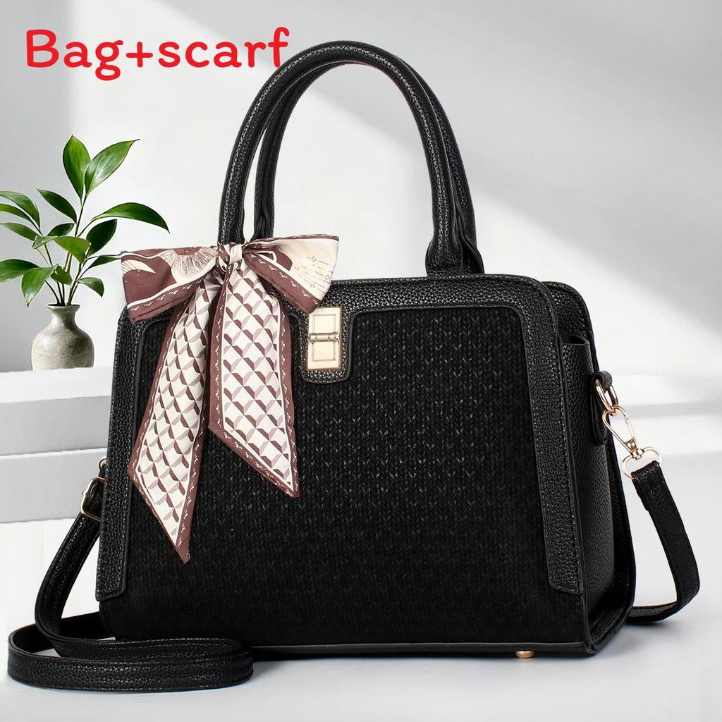Pu Leather Casual Crossbody Bag For Women With Multiple Pockets For Daily Use