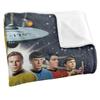 STAR TREK Original Silky Crew Supersoft Blanket