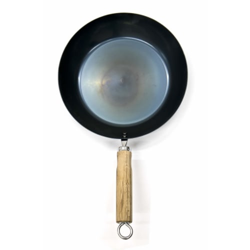 Kyoto Katsugu Iron Frying Pan, 26cm, Pre-seasoned, Made In Japan